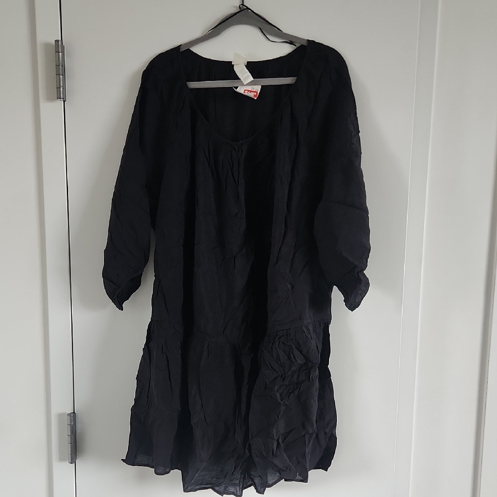 Black Flowy Dress